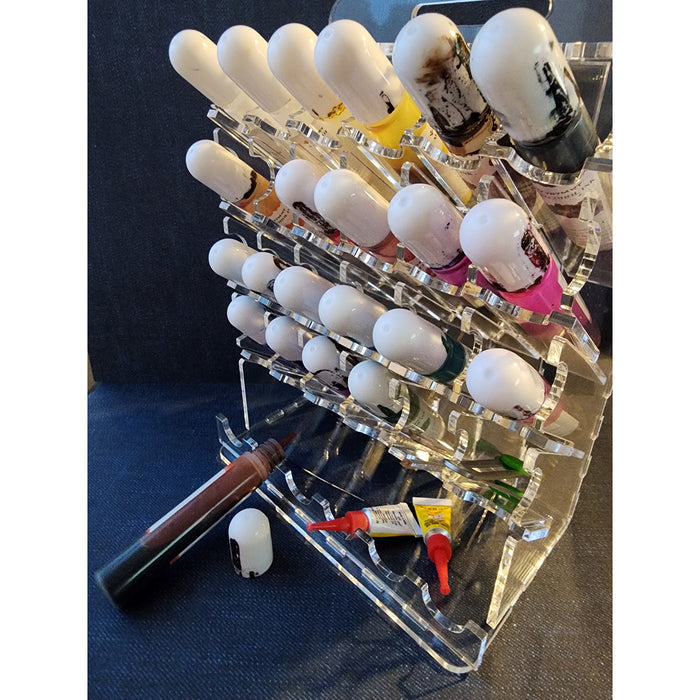 24-Slots Acrylic Ink Pen Holder