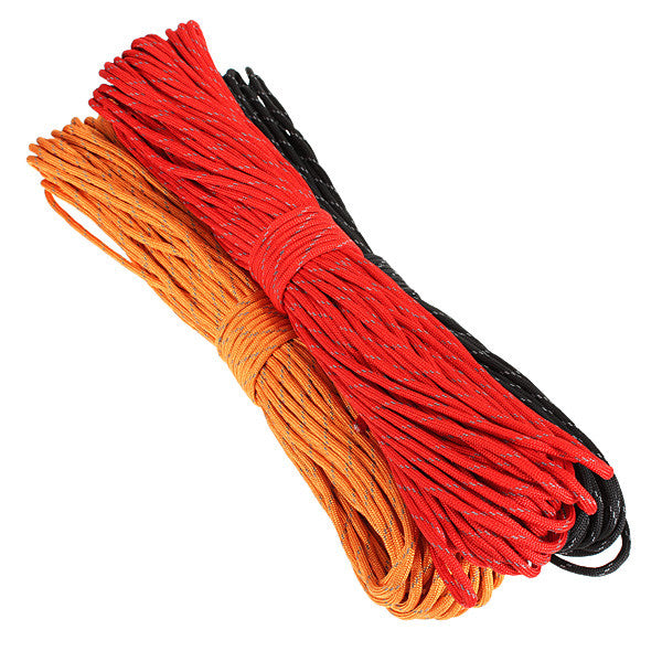 31M 7 Standard Core 550 Reflective Material Paracord Parachute Cord - GhillieSuitShop