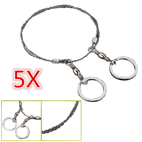 5pcs Commando Wire Saw Bushcraft Survival Camping Forces Kit - GhillieSuitShop