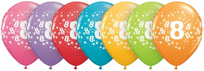 8ST BIRTHDAY (pack of 6)