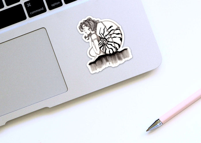 PinkPolish Design Stickers "Carry On" Vinyl Die Cut Sticker