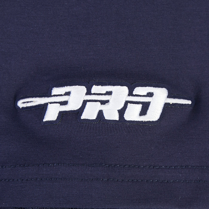 Men's navy Dallas Cowboys PRO logo print on T-shirt hem
