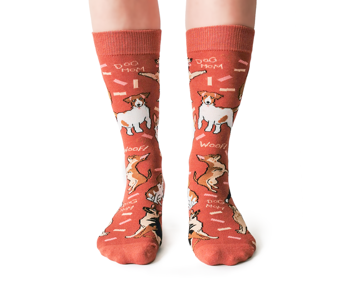 Cute Dog Mom Socks