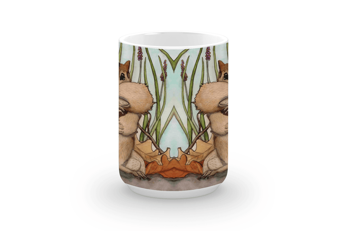 PinkPolish Design Coasters "Going Nuts" 15oz Mug