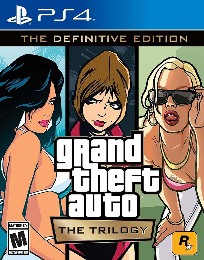 Gta trilogy ps4 Grand Theft Auto: The Trilogy- The Definitive Edition - PlayStation 4