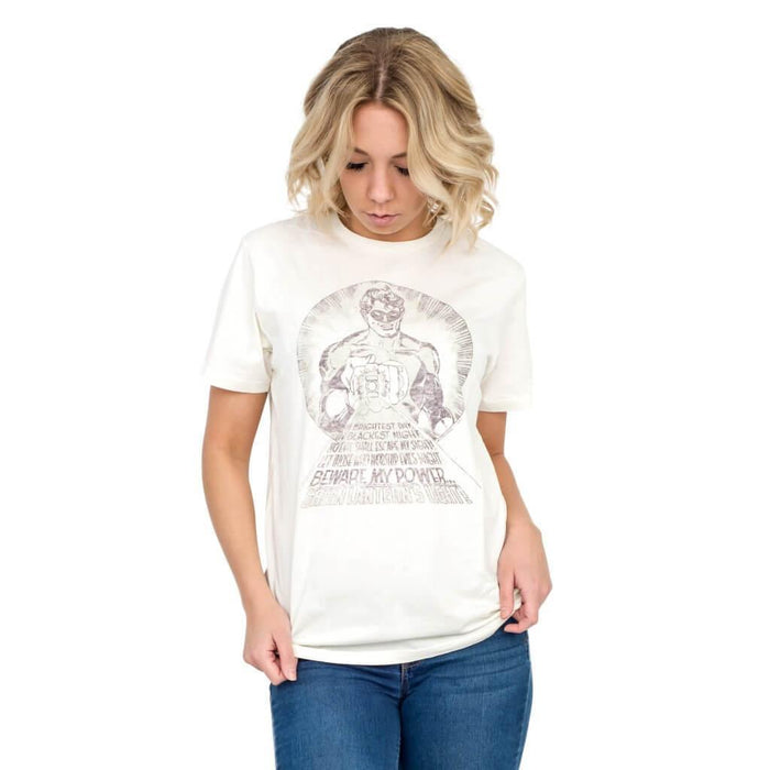 Green Lantern Beware My Power Oath Sugar T-shirt-tvso