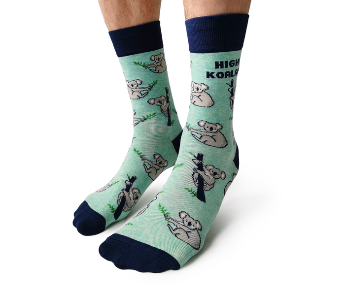 Mens Novelty Koala Socks