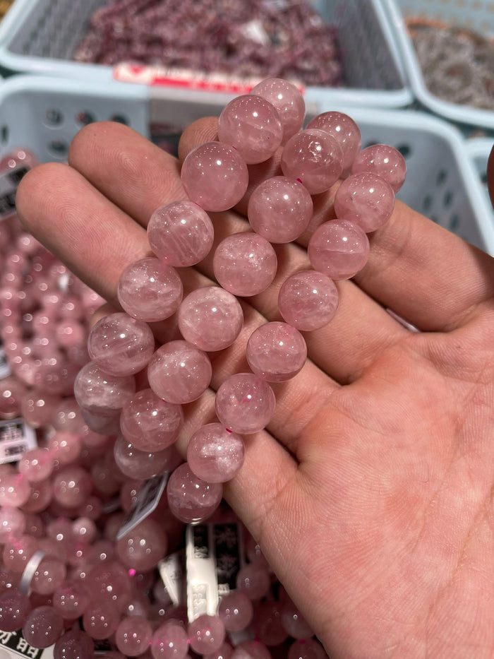 Madagascar Rose quartz bracelet