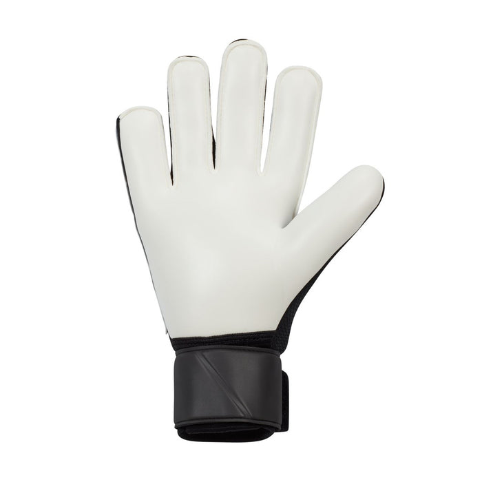 Match GK goalkeeper glove in white, black wrist strap