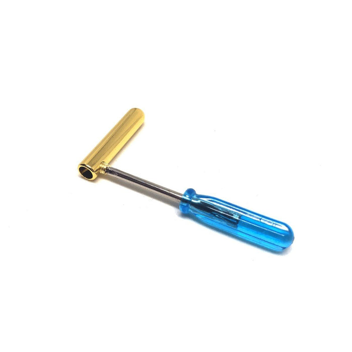 METAL TIPS - Vibrant Orange Removable Bullet Tips / Aglets