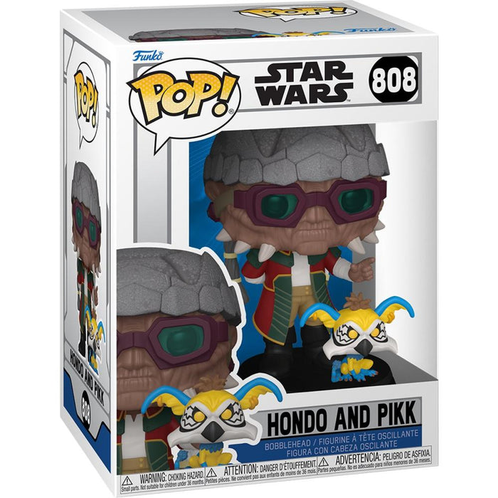 POP STAR WARS CLONE WARS HONDO AND PIKK VINYL FIGURE