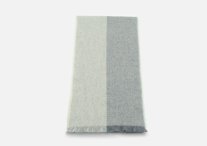 Silver Uisce Lambswool Scarf - Cushendale Woollen Mills