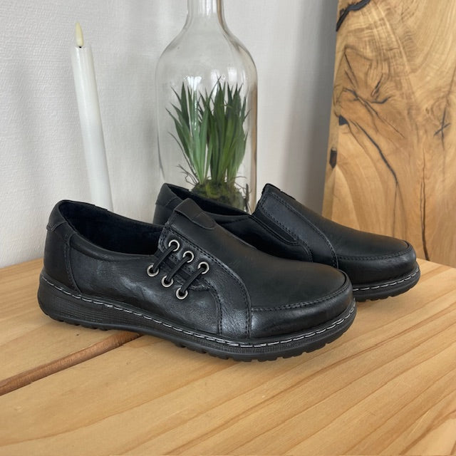 Slip-on skor med mjuk vaddering