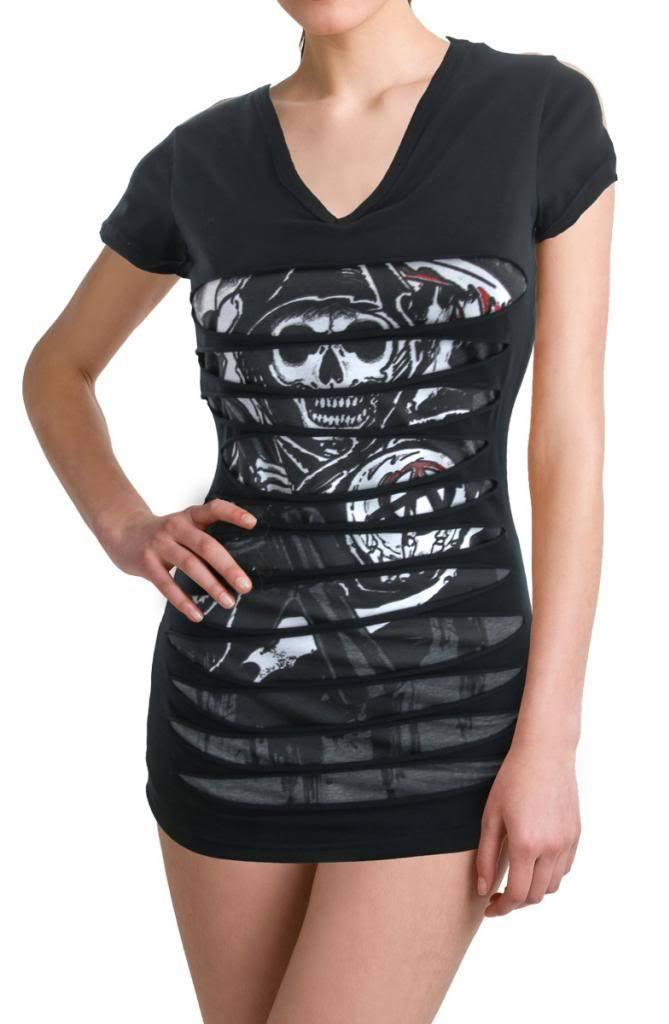 SOA Reaper Layered Laser Cut Top-tvso