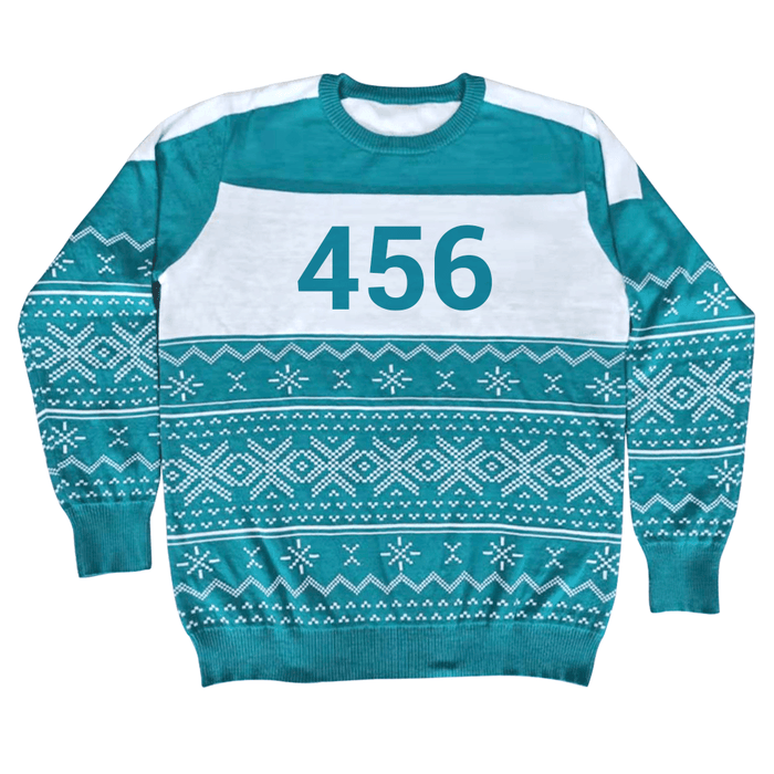 Squid Character Merry Squid-Mas Game Ugly Christmas Sweater - TVStoreOnline