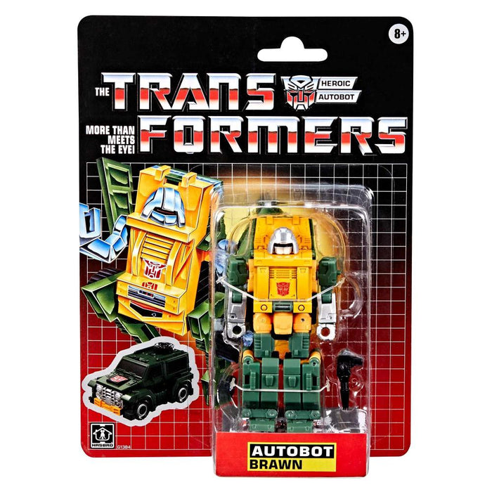 Transformers Retro Brawn Action Figure