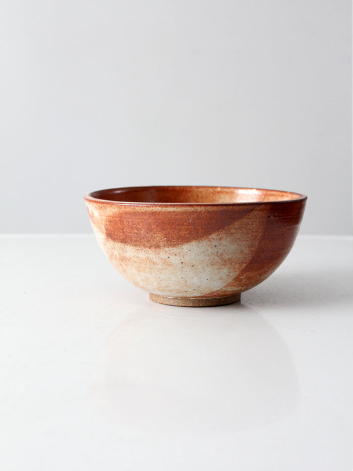 vintage studio pottery bowl
