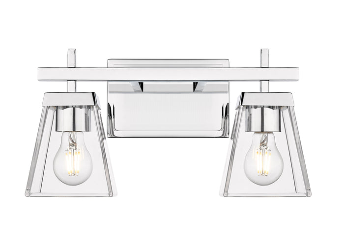 Vanity Z-Lite 819-2V-CH Chrome Lauren 2 Light Vanity Z-Lite
