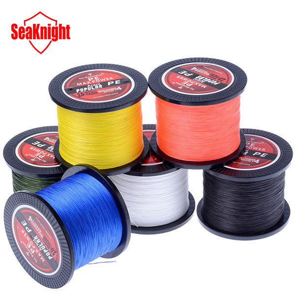 1000M SeaKnight Tri-Poseidon Series Braid Wire PE Braided Fishing Line Braided Line 8-60LB - GhillieSuitShop