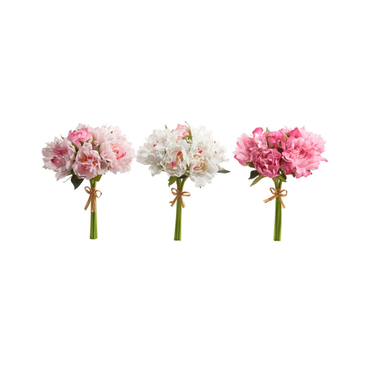 11.5" Real Touch Peony Bundle