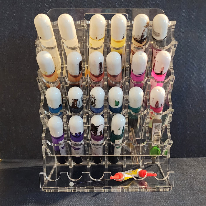 24-Slots Acrylic  Ink Pen Holder