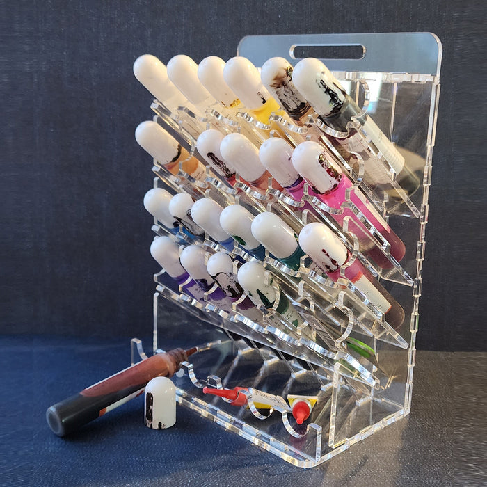 24-Slots Acrylic  Ink Pen Holder