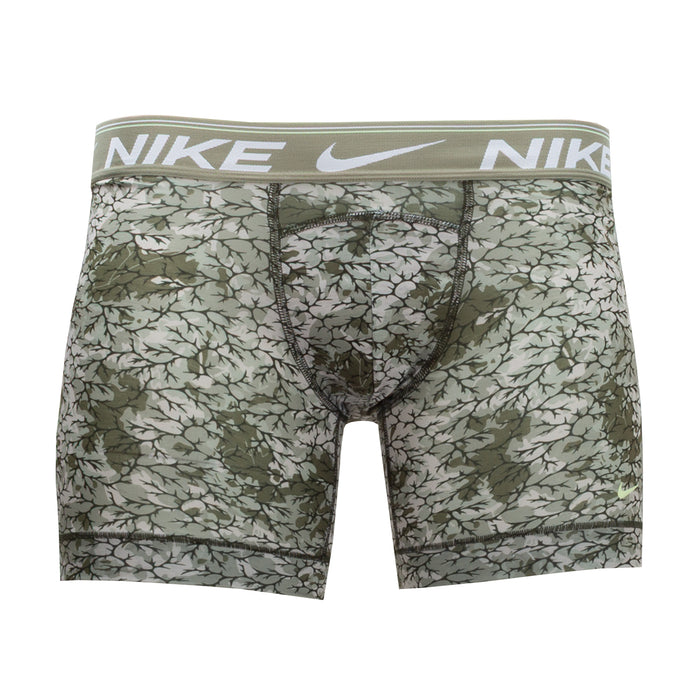 Leaf camouflage-print boxer briefs with elastic Nike waistband