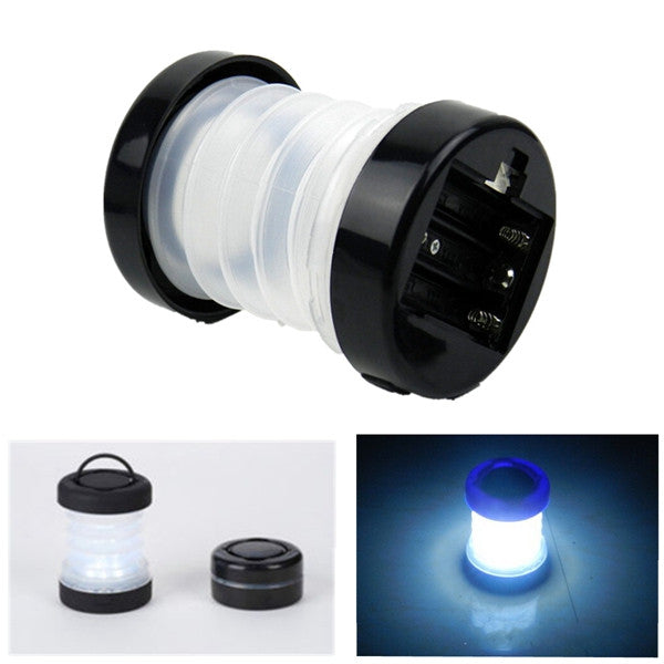5 Led Camping Fold Compression Portable Outdoor Tent Lamp Light Lantern Hiking - GhillieSuitShop