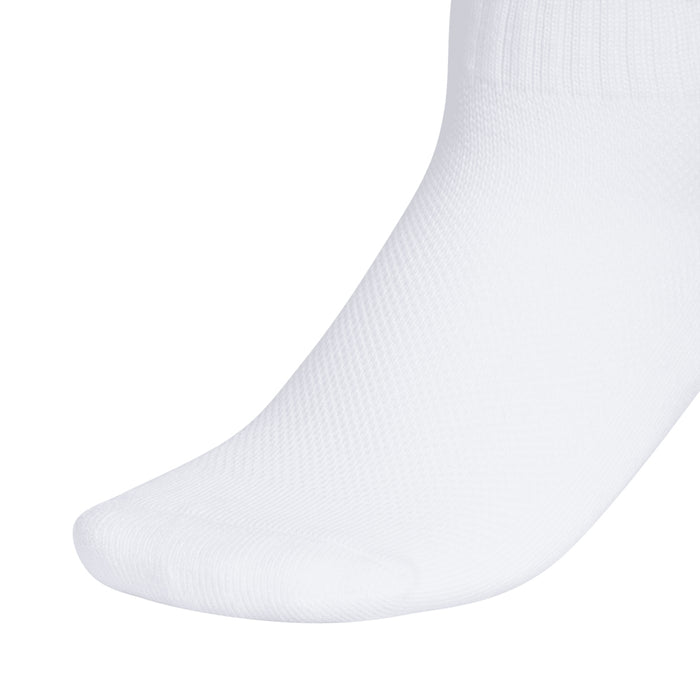 Kids crew socks, white knit ankle sock with ribbed cuff