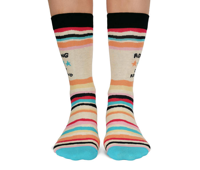 FUNNY ADULTING WOMENS CREW SOCKS - UPTOWN SOX