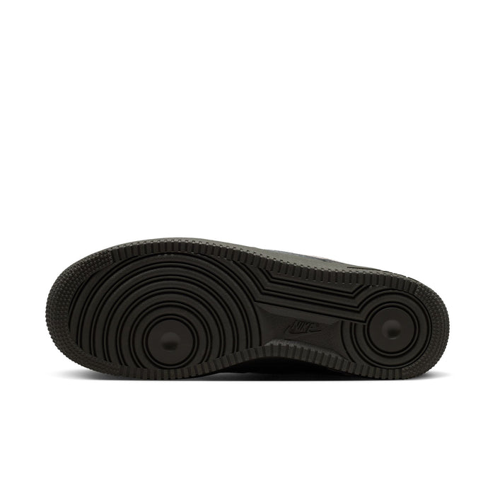 Men's Air Force 1 low-top sneaker outsole, dark tread with circular traction pods