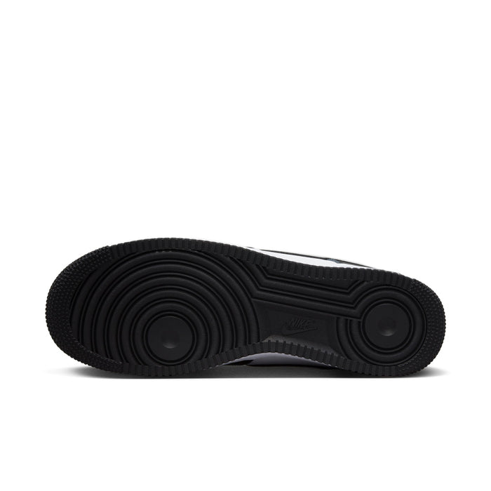 Nike Air Force 1 Low black outsole with circular traction pattern