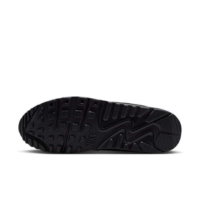 Nike Air Max 90 men's sneaker outsole, black tread with molded traction pattern