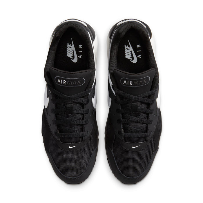 Men's Nike Air Max IVO sneakers, black mesh uppers with lace-up front and Air label