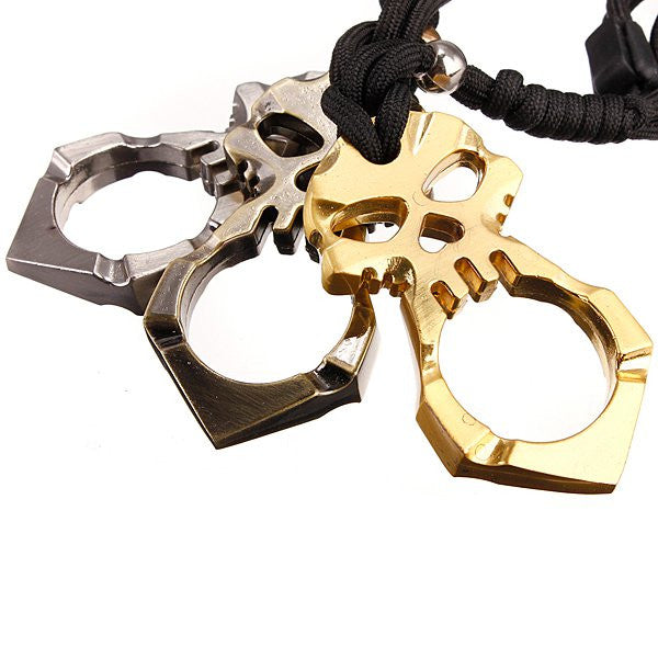 Alloy Skull Mini Outdoors Hammer Key Chain Self Defense Survival Tool - GhillieSuitShop