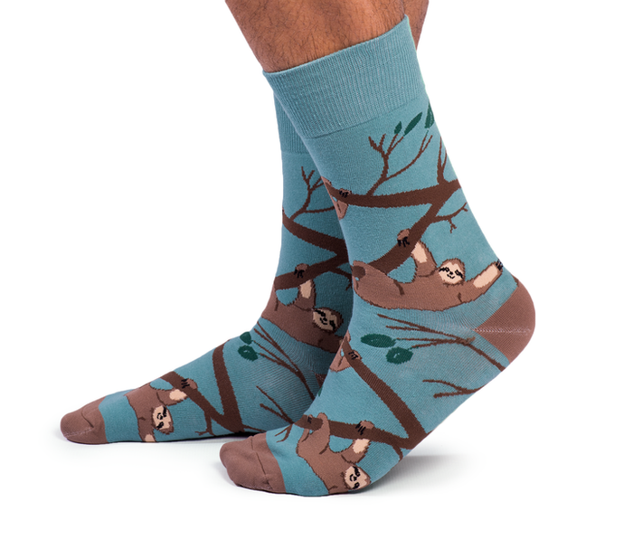 FUN CRAZY NOVELTY SOCK BUNDLE CANADA - SLOTH SOCKS