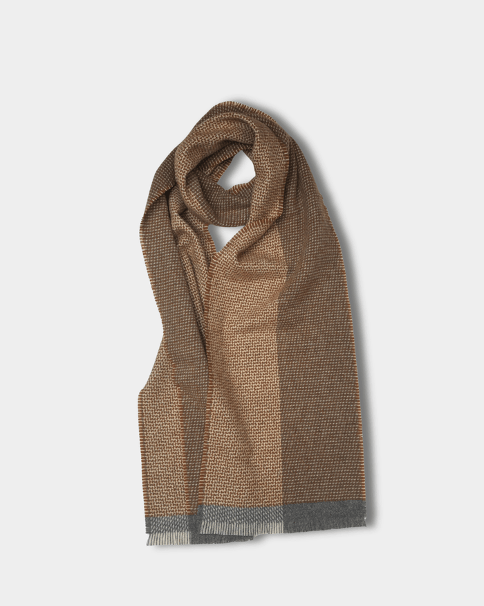 Autumn Tweed Merino Lambswool Scarf - Cushendale Woollen Mills