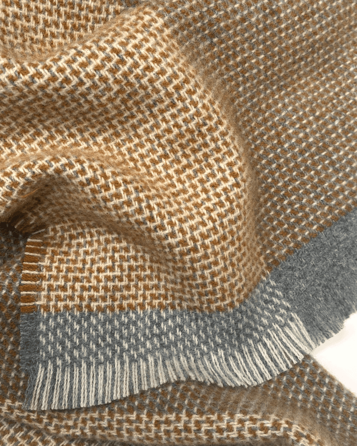 Autumn Tweed Merino Lambswool Scarf - Cushendale Woollen Mills