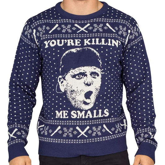 Baseball Sand Field Unisex You're Killin' Me Smalls Ugly Christmas Sweater - TVStoreOnline