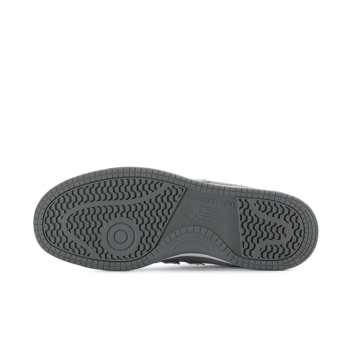 Men's New Balance 480 outsole, textured rubber tread on dark gray bottom