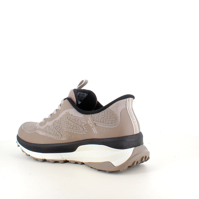 Beige Skechers vattentäta slip-in skor med Memory Foam och god stötdämpning