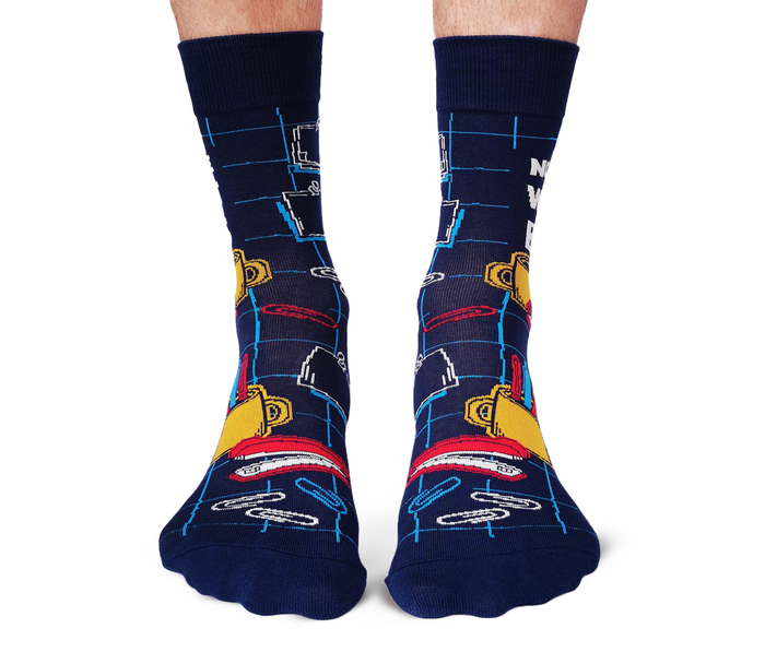 Best Boss Socks - Mens Crew Socks - Uptown Sox