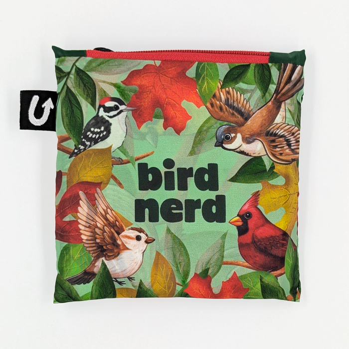 Bird Lover, Bird Watcher Themed Foldable Packable Tote Bag - Uptown Sox