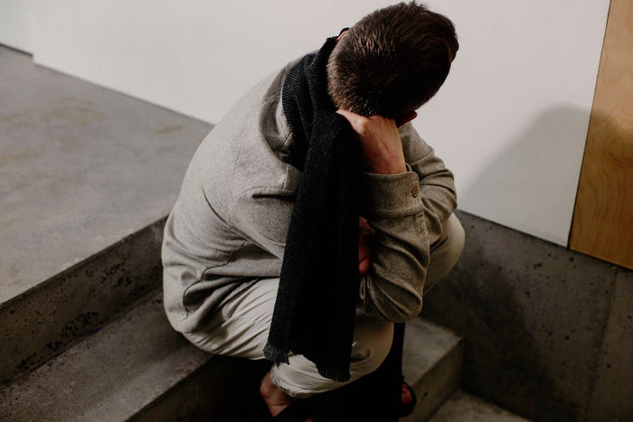 Black Grange Lambswool Scarf - Cushendale Woollen Mills