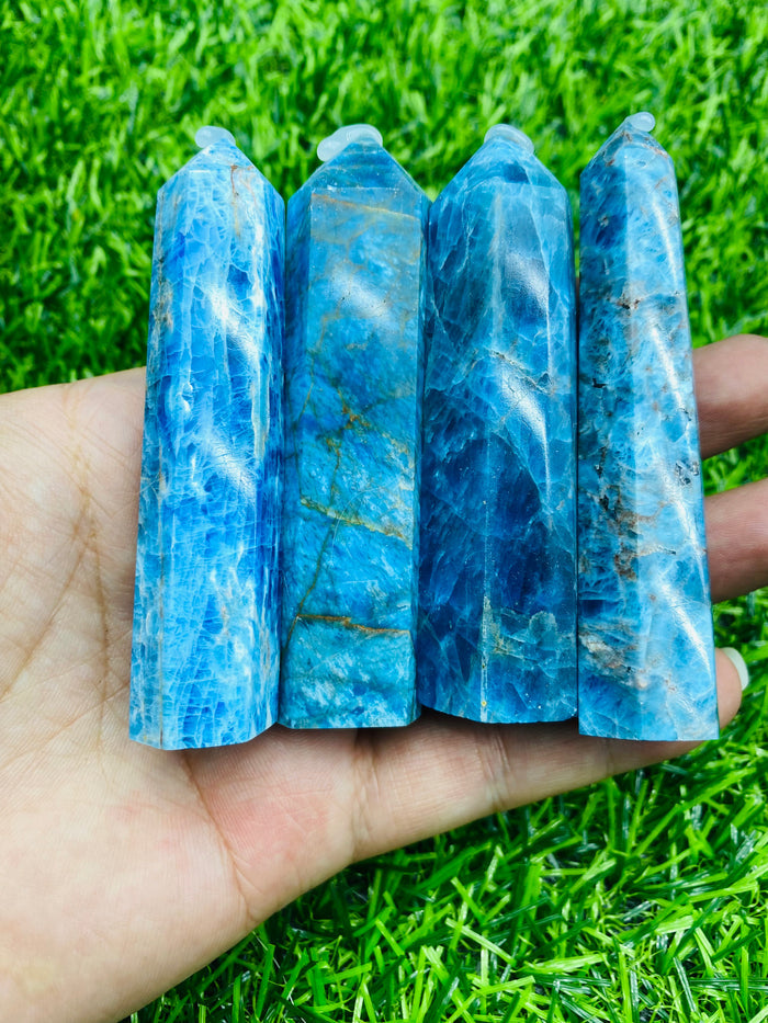 Blue Apatite Point