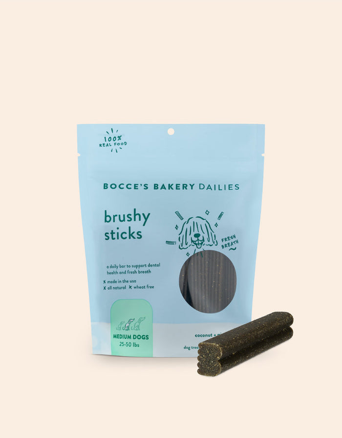 Bocce's Bakery Brushy Sticks Dental Bars