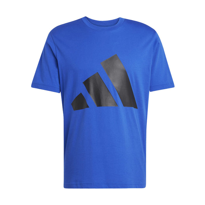 Men's Team Royal Blue graphic T-shirt with bold black and gray logo print