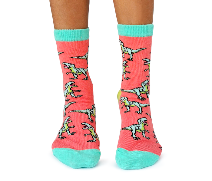 Kid's fun Dinosaur Socks - Uptown Sox