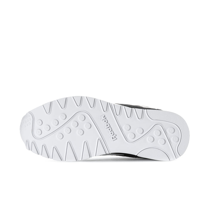 Men's Reebok sneaker outsole, treaded white rubber base