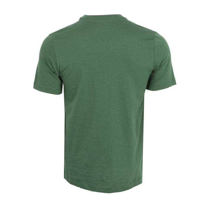 Men's green Nike crew-neck t-shirt, plain back, short sleeves